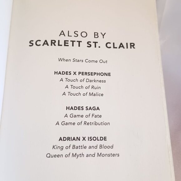 Queen of Myth and Monsters Adrian x Isolde by Scarlett St Clair - Picture 2 of 5